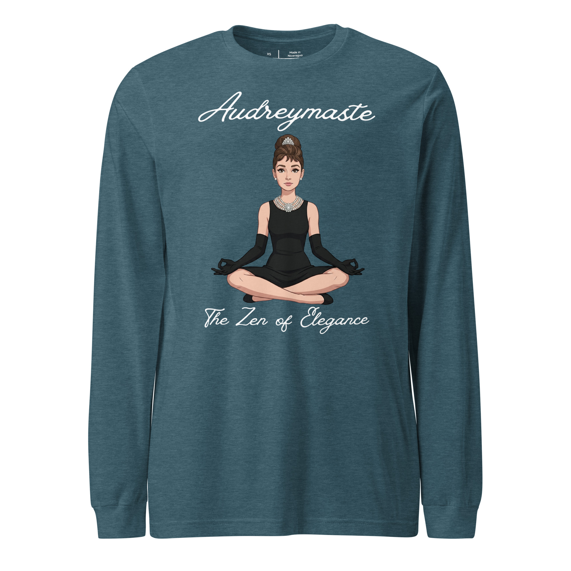 unisex-long-sleeve-tee-heather-deep-teal-front-6a4eb0d45df73jpg - My Maste