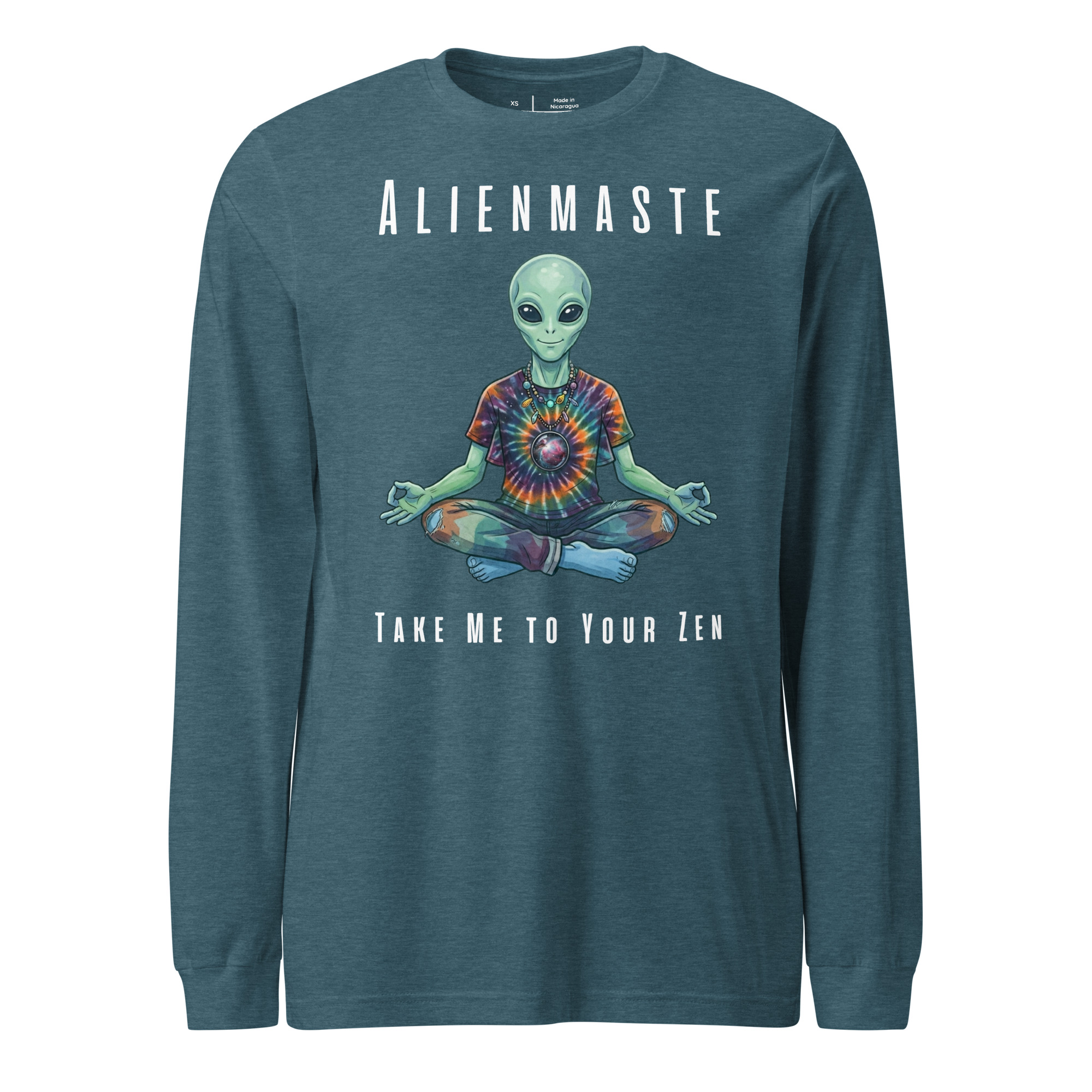 unisex-long-sleeve-tee-heather-deep-teal-front-6a4eb1de89ad8jpg - My Maste