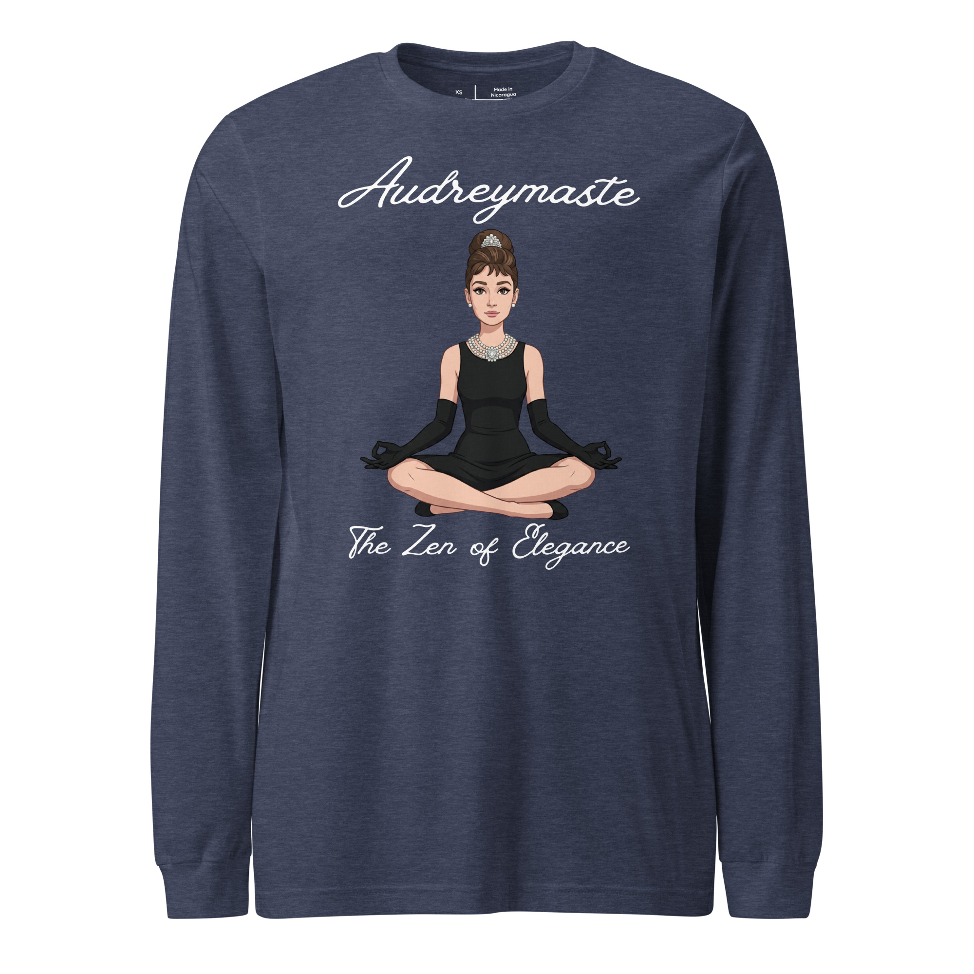 unisex-long-sleeve-tee-heather-navy-front-6a4eb0d458ab8jpg - My Maste