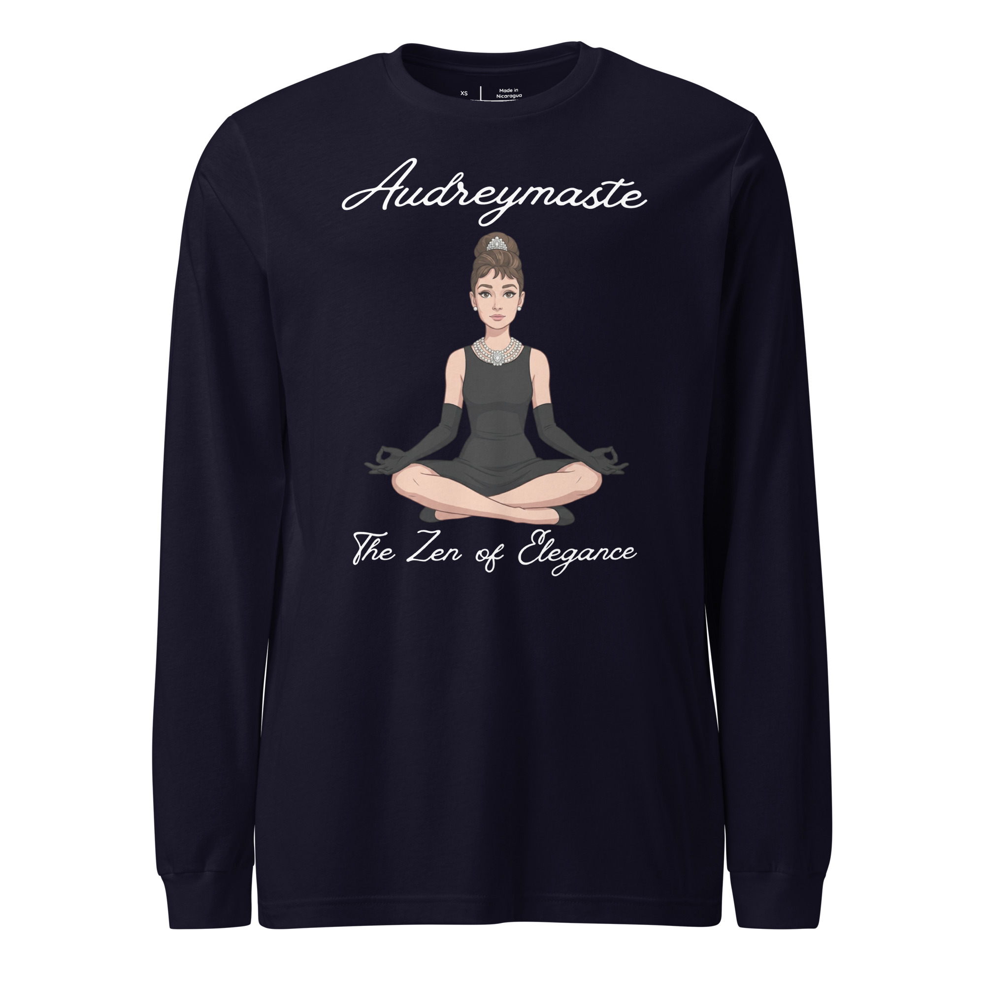 unisex-long-sleeve-tee-navy-front-6a4eb0d44739ejpg - My Maste