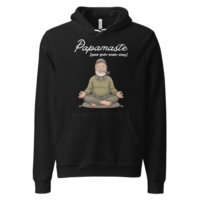 Papamaste! Hemingway Lovers Namaste Yoga Zen Inspired - Unisex t-shirt
