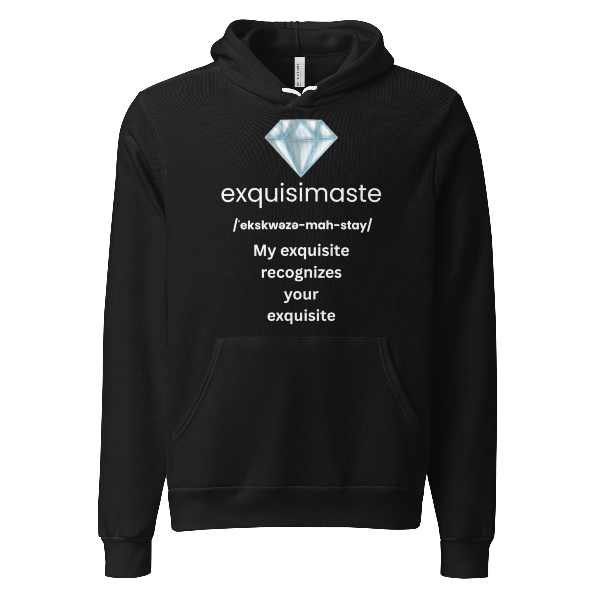 unisex-pullover-hoodie-black-front-6a595d167ad2fjpg - My Maste