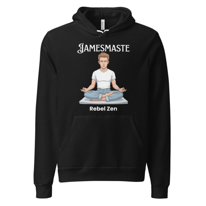 Jamesmaste!  James Dean Fans Lovers Namaste Yoga Inspired - Unisex hoodie