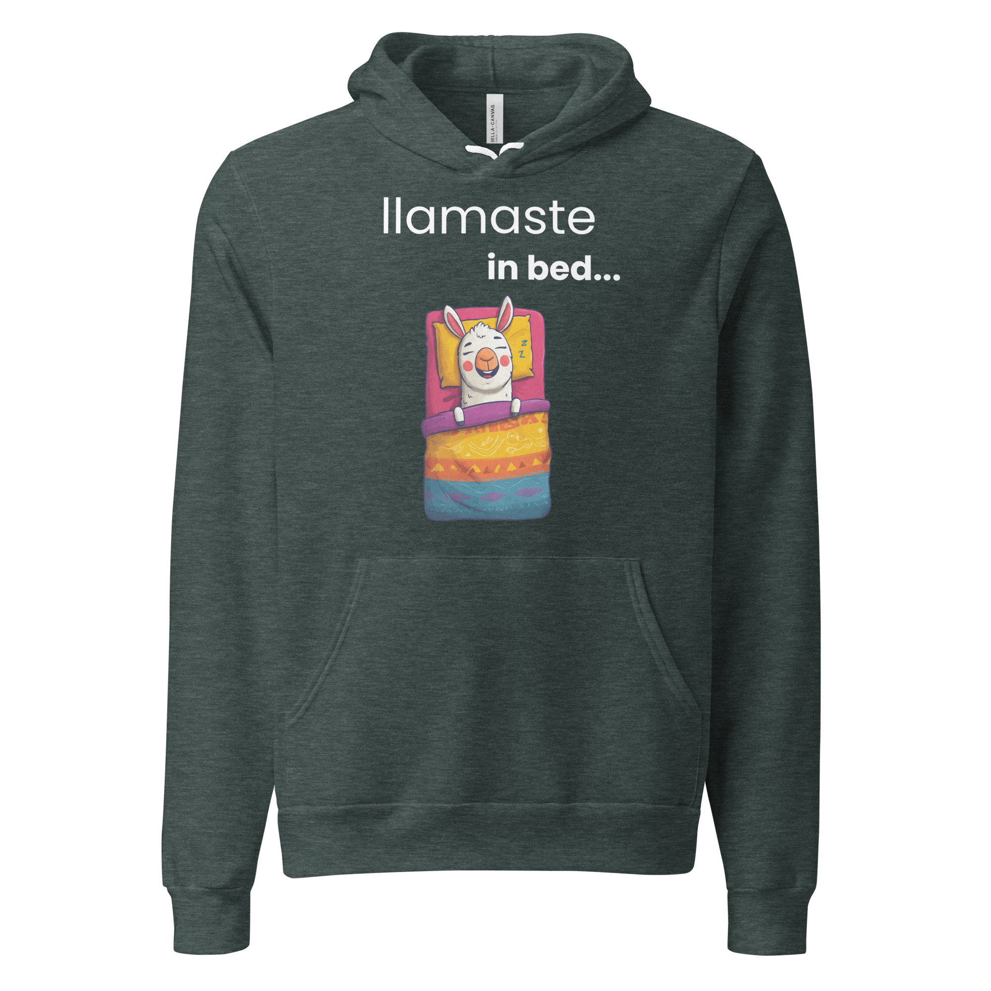 unisex-pullover-hoodie-heather-forest-front-6a594bf97d6fdjpg - My Maste