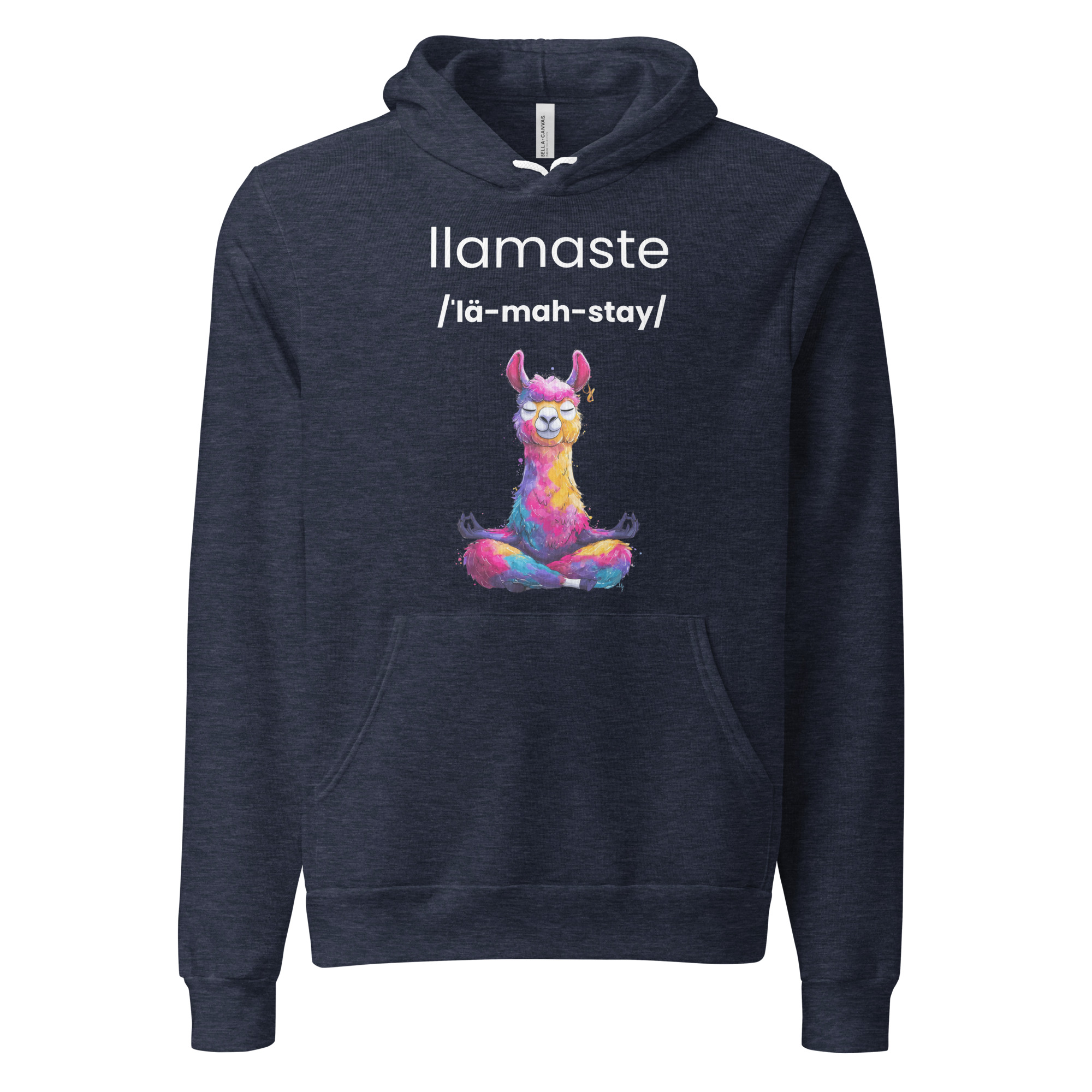 unisex-pullover-hoodie-heather-navy-front-6a5953490f8fejpg - My Maste