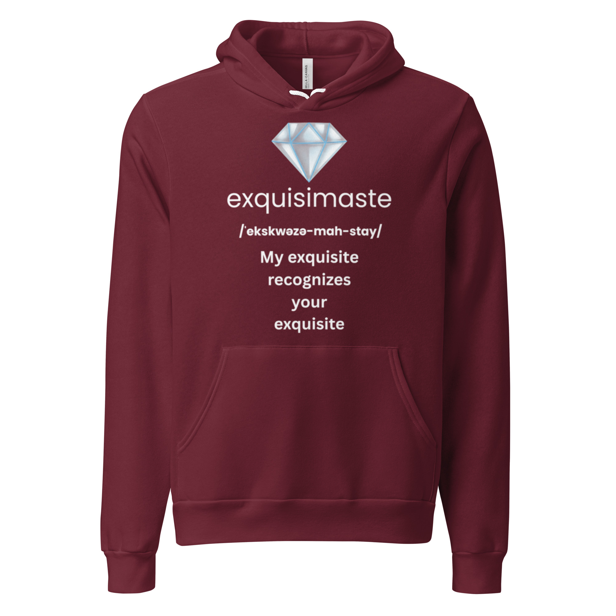 unisex-pullover-hoodie-maroon-front-6a595d167c317jpg - My Maste