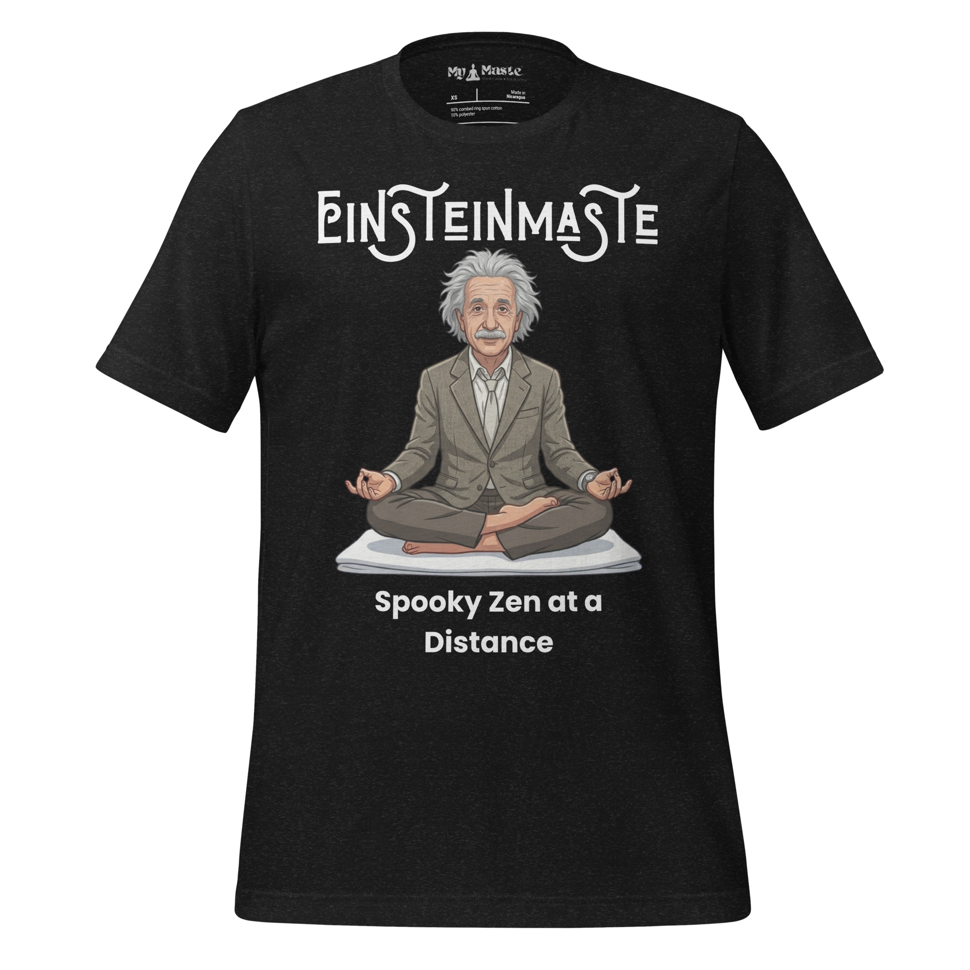 unisex-staple-t-shirt-black-heather-front-6a4d82545d511.jpg - My Maste