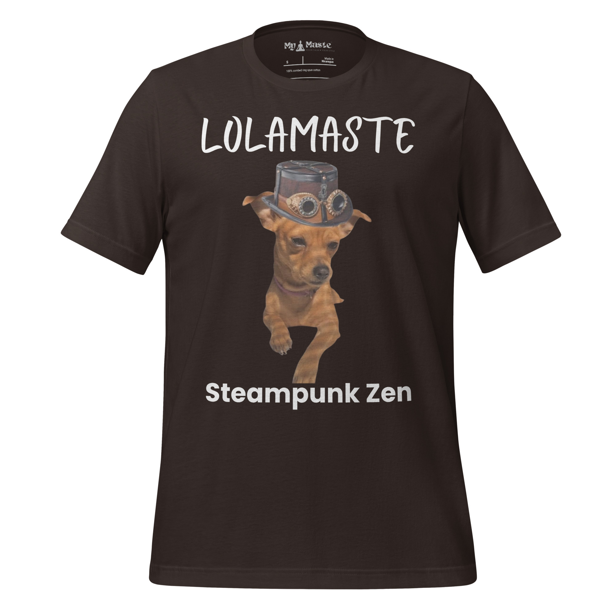 unisex-staple-t-shirt-brown-front-6a5949d70f89fjpg - My Maste