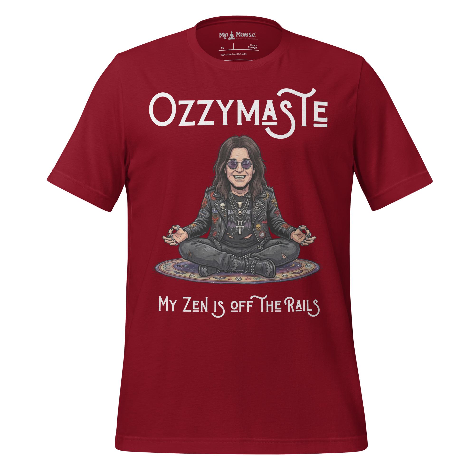 unisex-staple-t-shirt-cardinal-front-6a4d517e517a7.jpg - My Maste