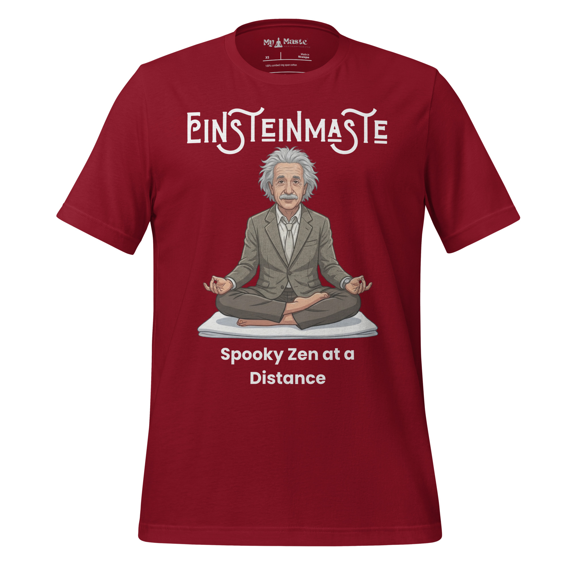 unisex-staple-t-shirt-cardinal-front-6a4d82546d126.jpg - My Maste