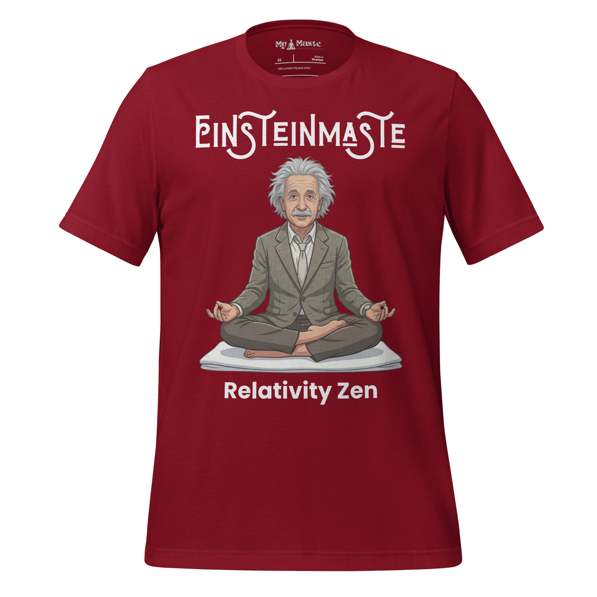 unisex-staple-t-shirt-cardinal-front-6a4d8a02ef40a.jpg - My Maste