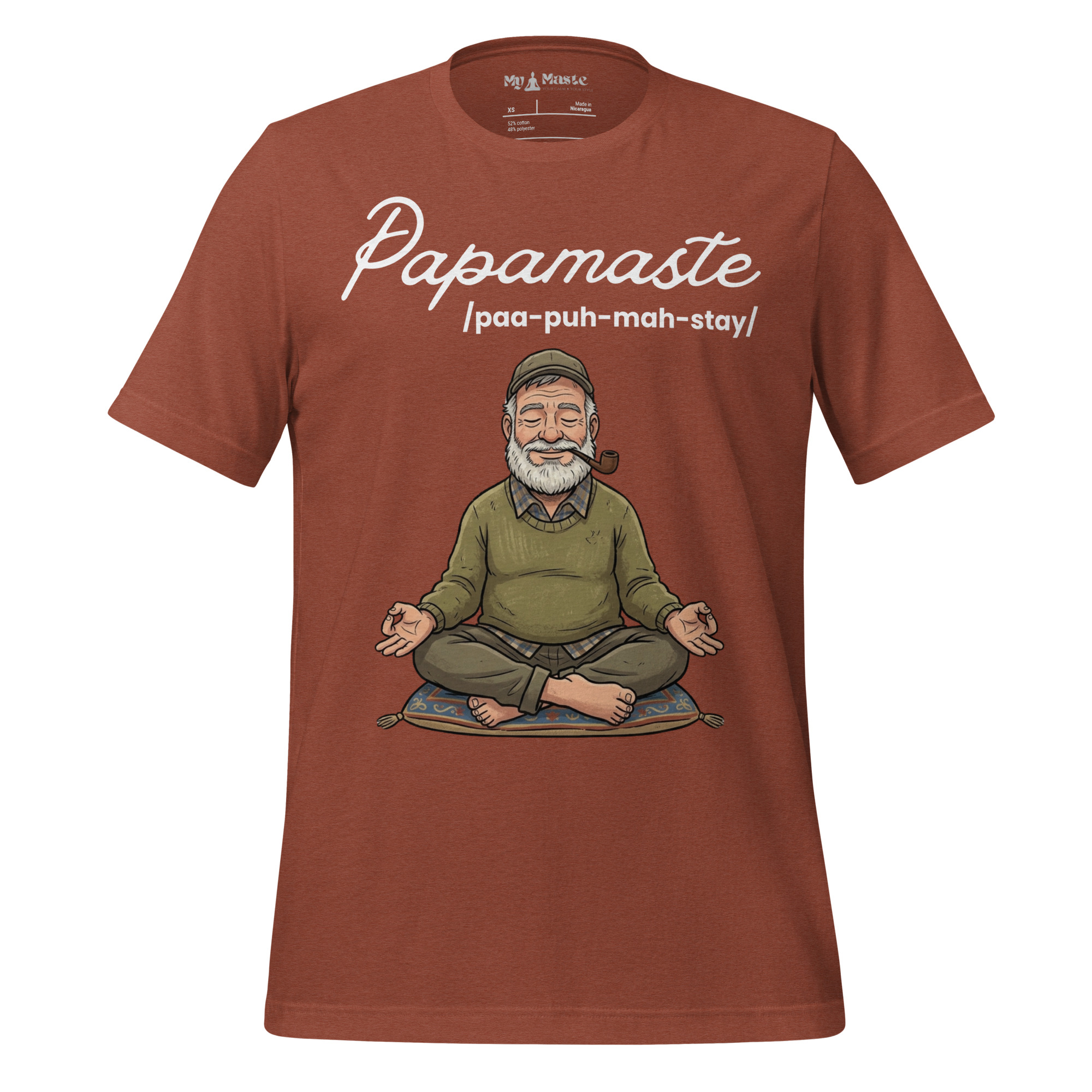 unisex-staple-t-shirt-heather-clay-front-6a4d93a9d5bca.jpg - My Maste