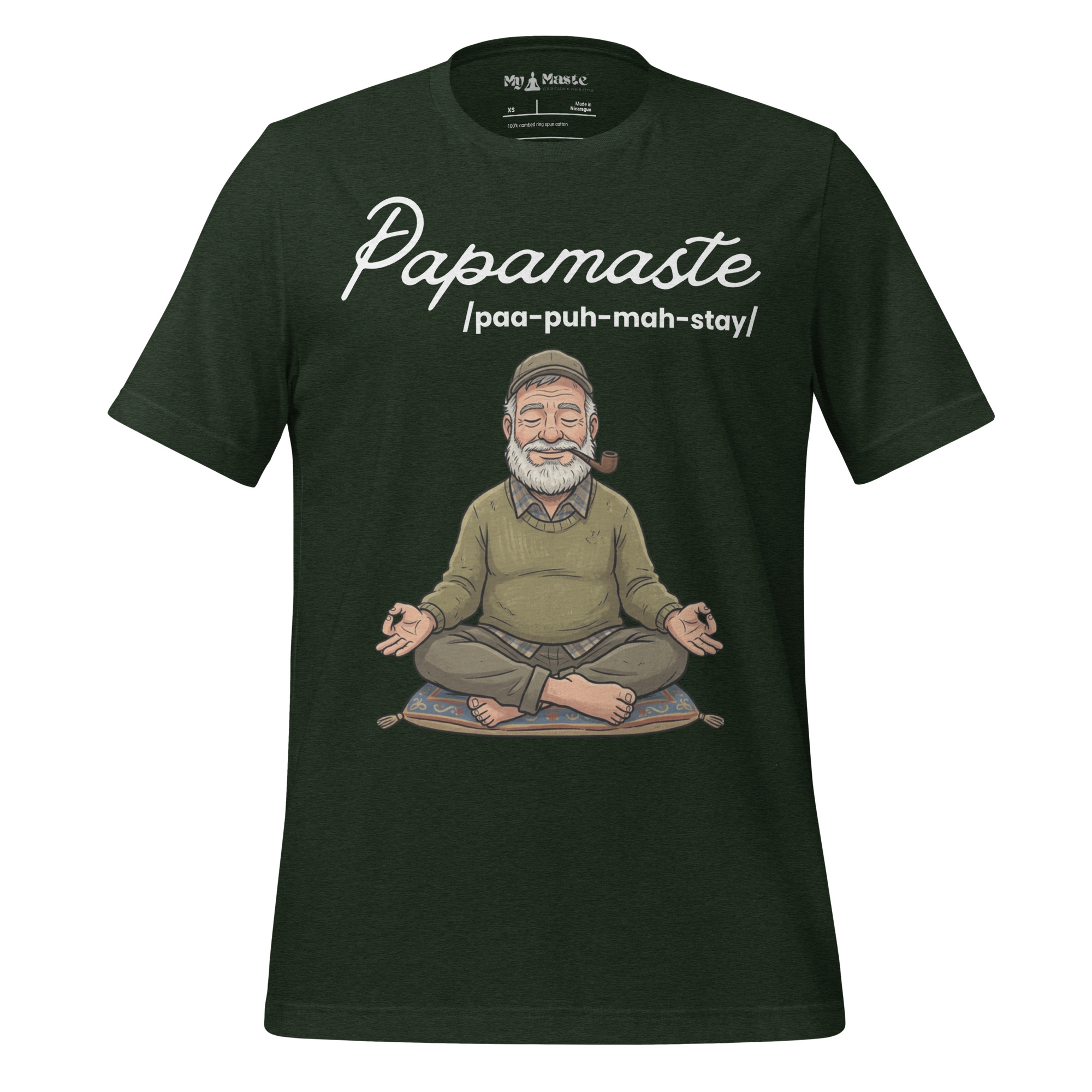 unisex-staple-t-shirt-heather-emerald-front-6a4d93a97e437.jpg - My Maste