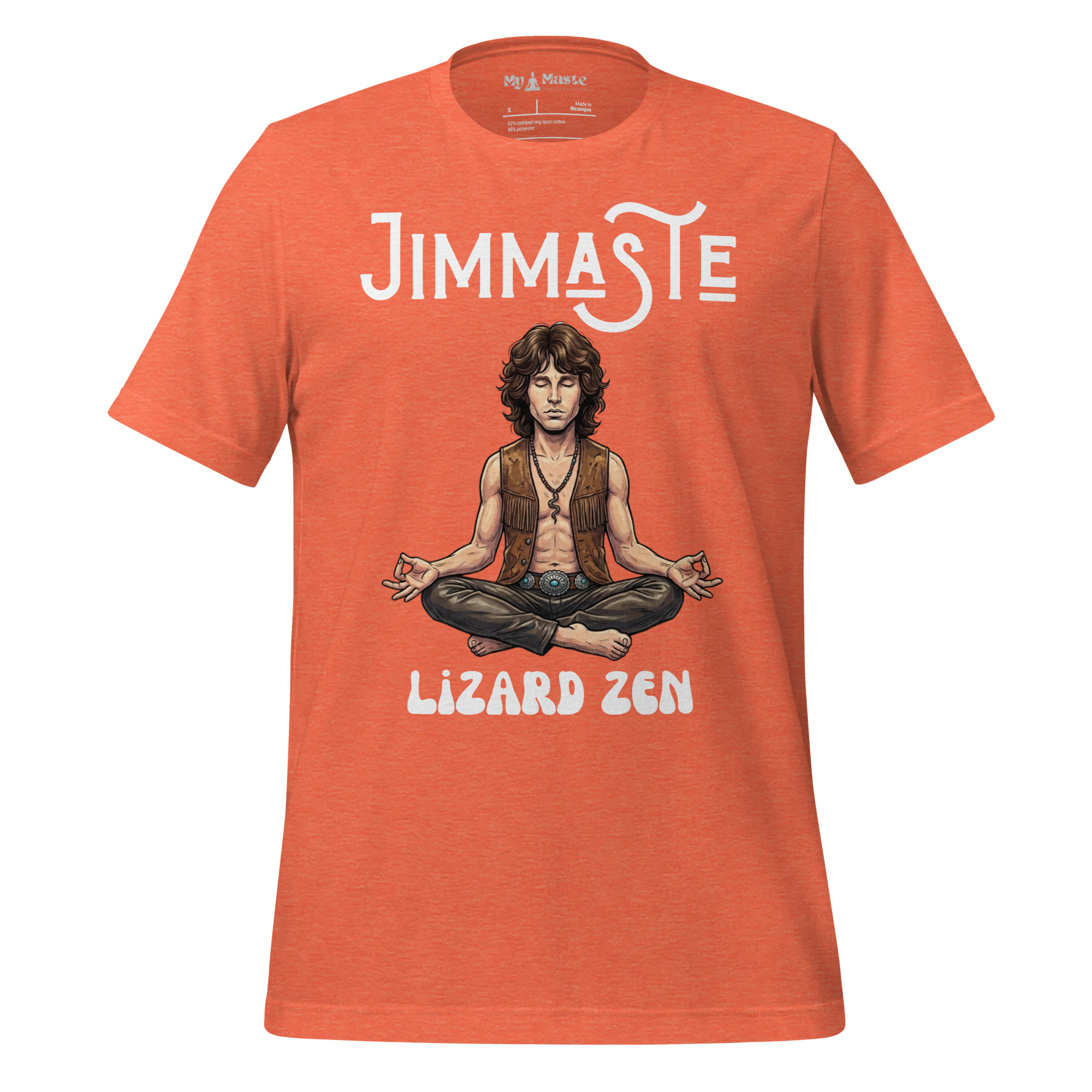 unisex-staple-t-shirt-heather-orange-front-6a452f9c8f017.jpg - My Maste