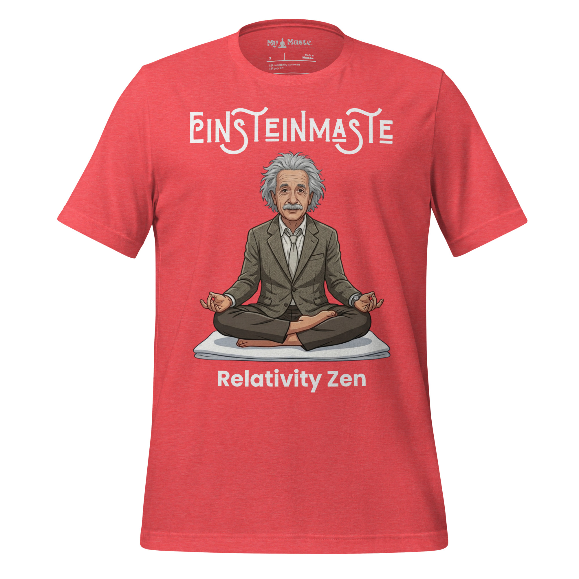 unisex-staple-t-shirt-heather-red-front-6a4d8a0338eb1.jpg - My Maste