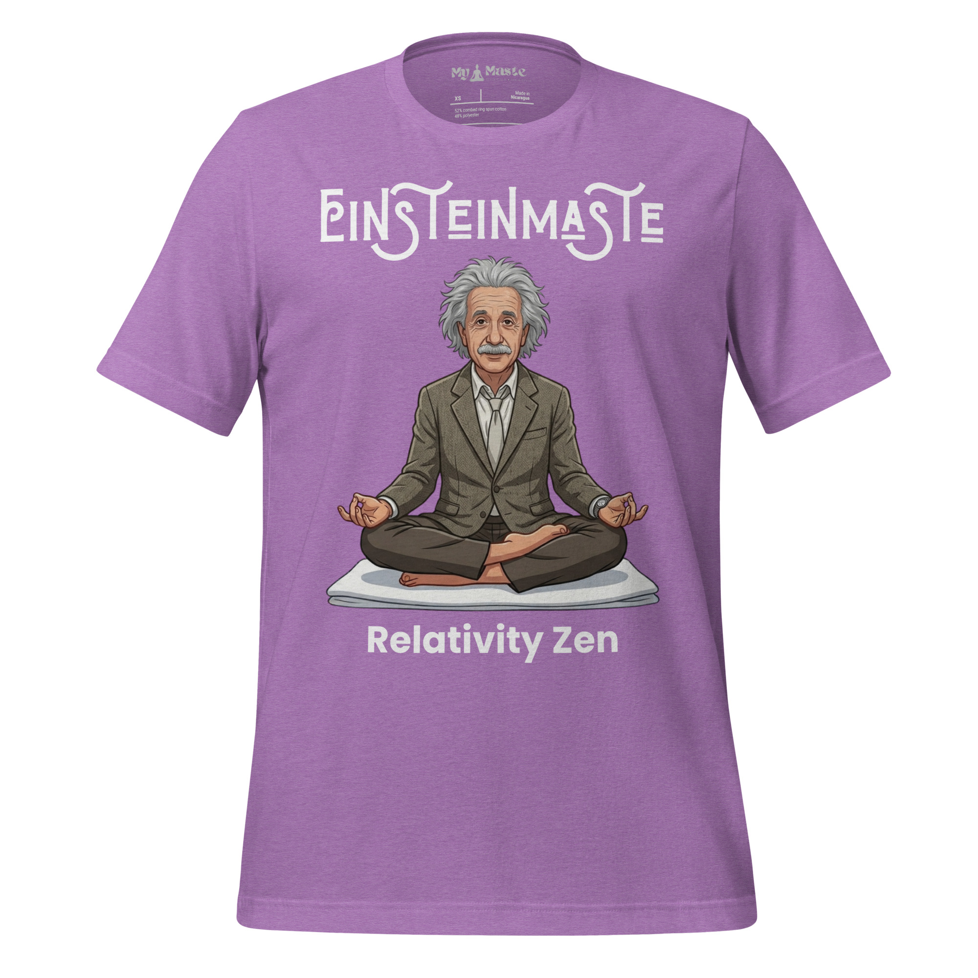 unisex-staple-t-shirt-heather-team-purple-front-6a4d8a036e56c.jpg - My Maste