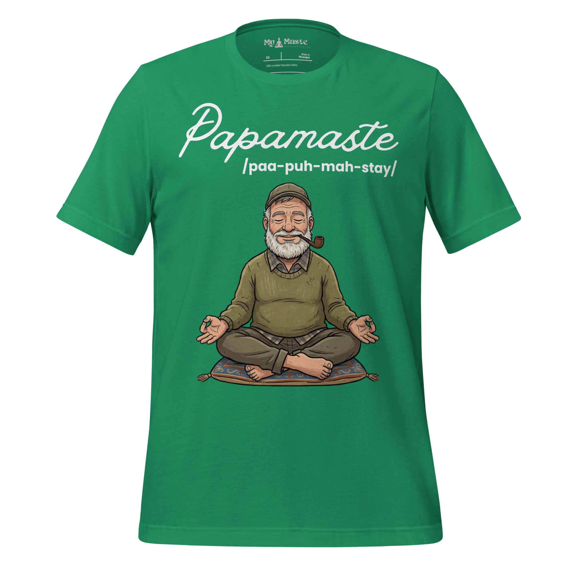 unisex-staple-t-shirt-kelly-front-6a4d93a9e6890.jpg - My Maste