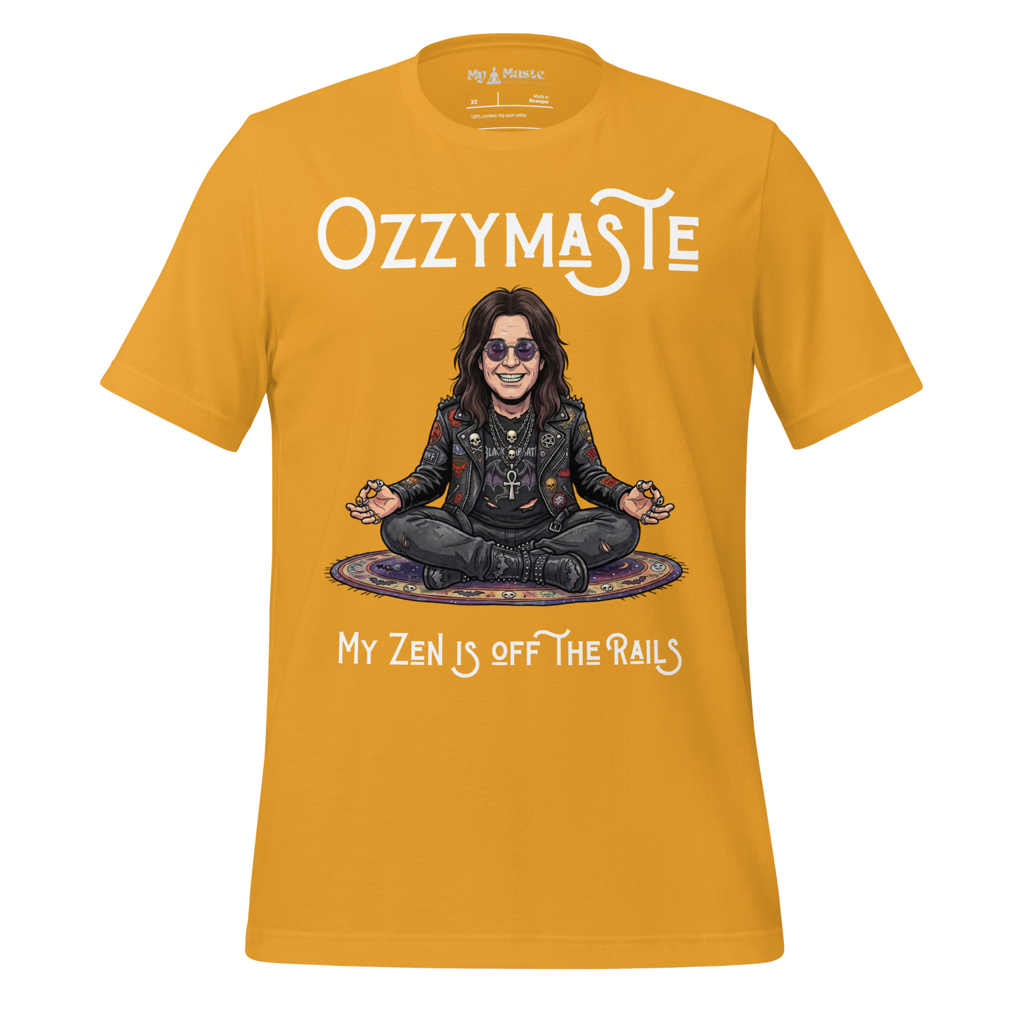 unisex-staple-t-shirt-mustard-front-6a4d517ee959d.jpg - My Maste
