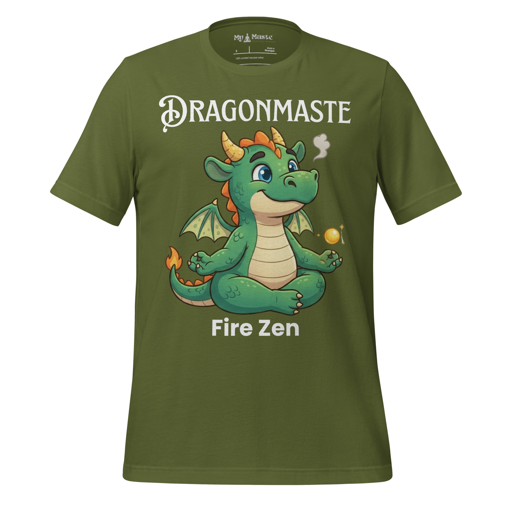 unisex-staple-t-shirt-olive-front-6a67d4d6a664fjpg - My Maste