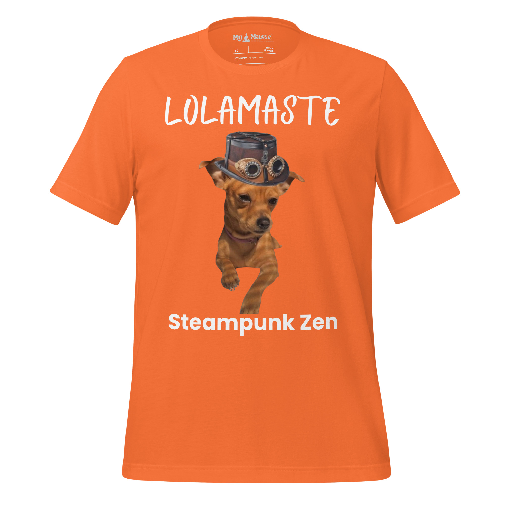 unisex-staple-t-shirt-orange-front-6a5949d7678b6jpg - My Maste