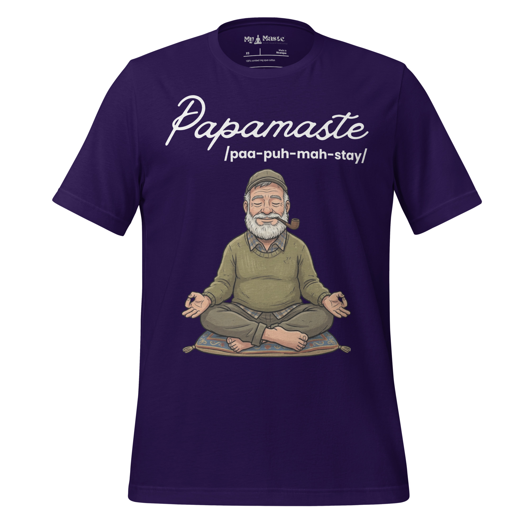 unisex-staple-t-shirt-team-purple-front-6a4d93a9754d6.jpg - My Maste