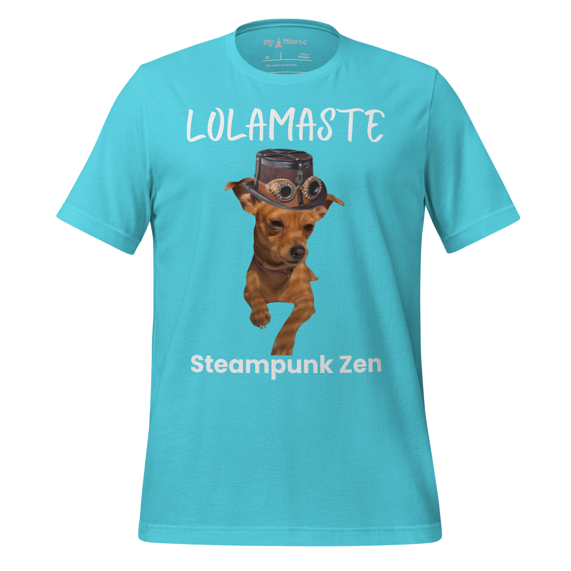 unisex-staple-t-shirt-turquoise-front-6a5949d7b8ccejpg - My Maste
