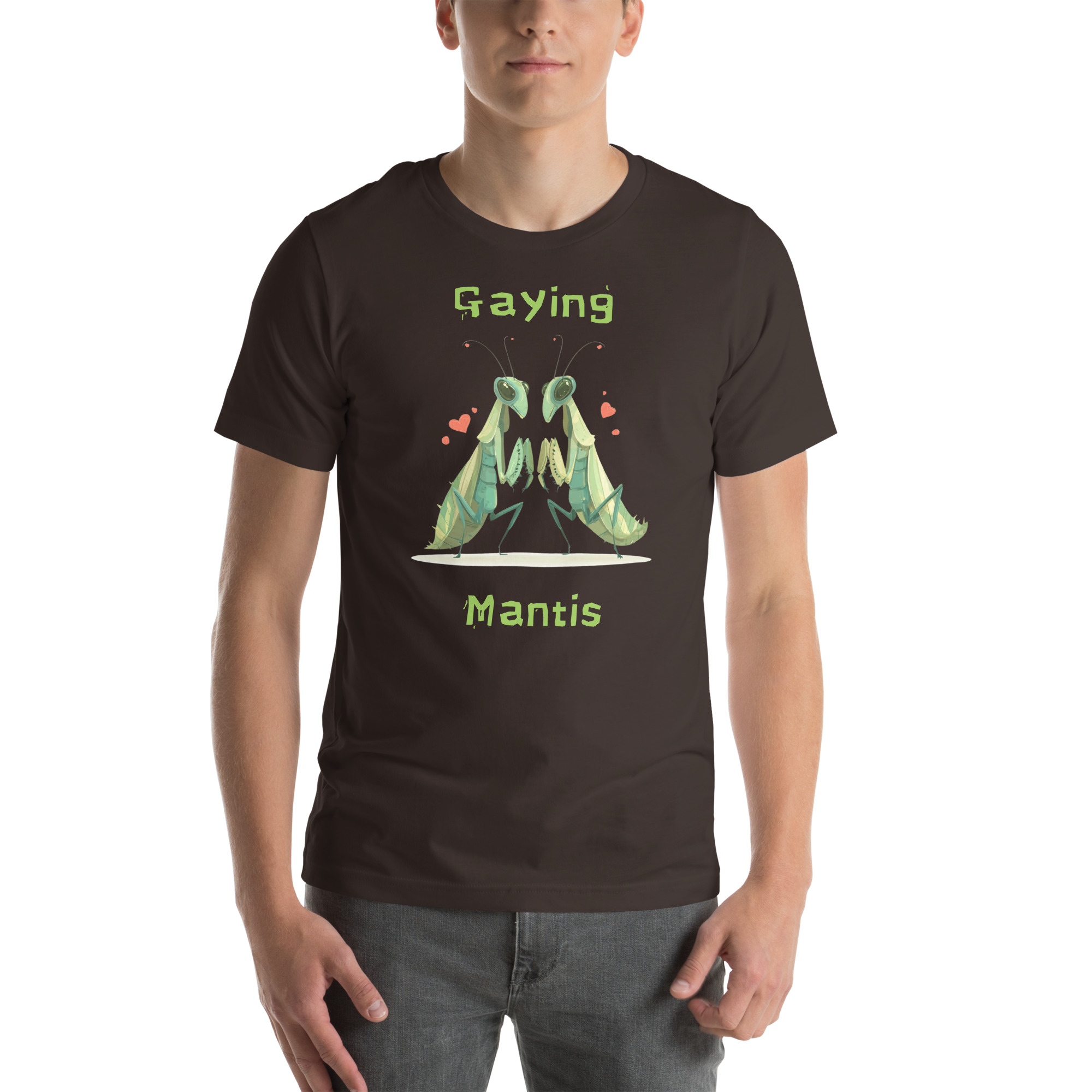 unisex-staple-t-shirt-brown-front-6a84c93f6e507jpg - My Maste