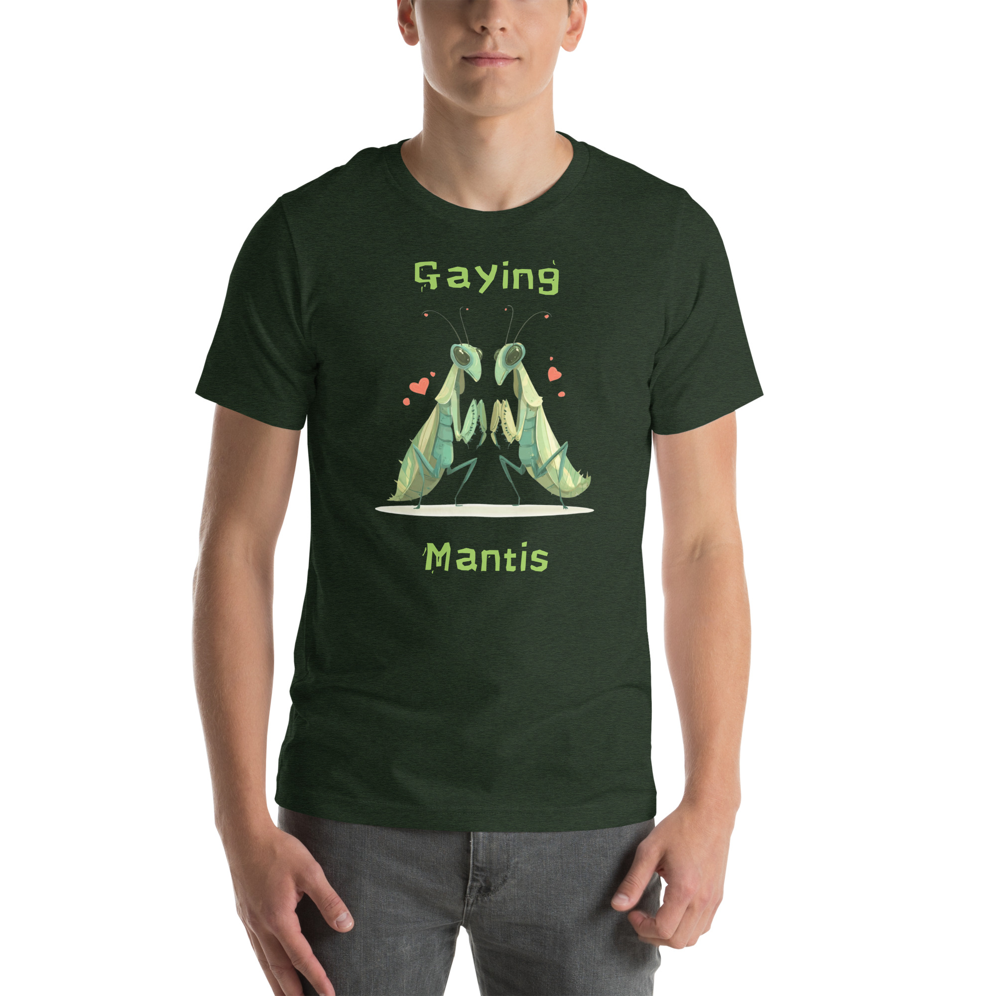 unisex-staple-t-shirt-heather-emerald-front-6a84c93f665b7jpg - My Maste