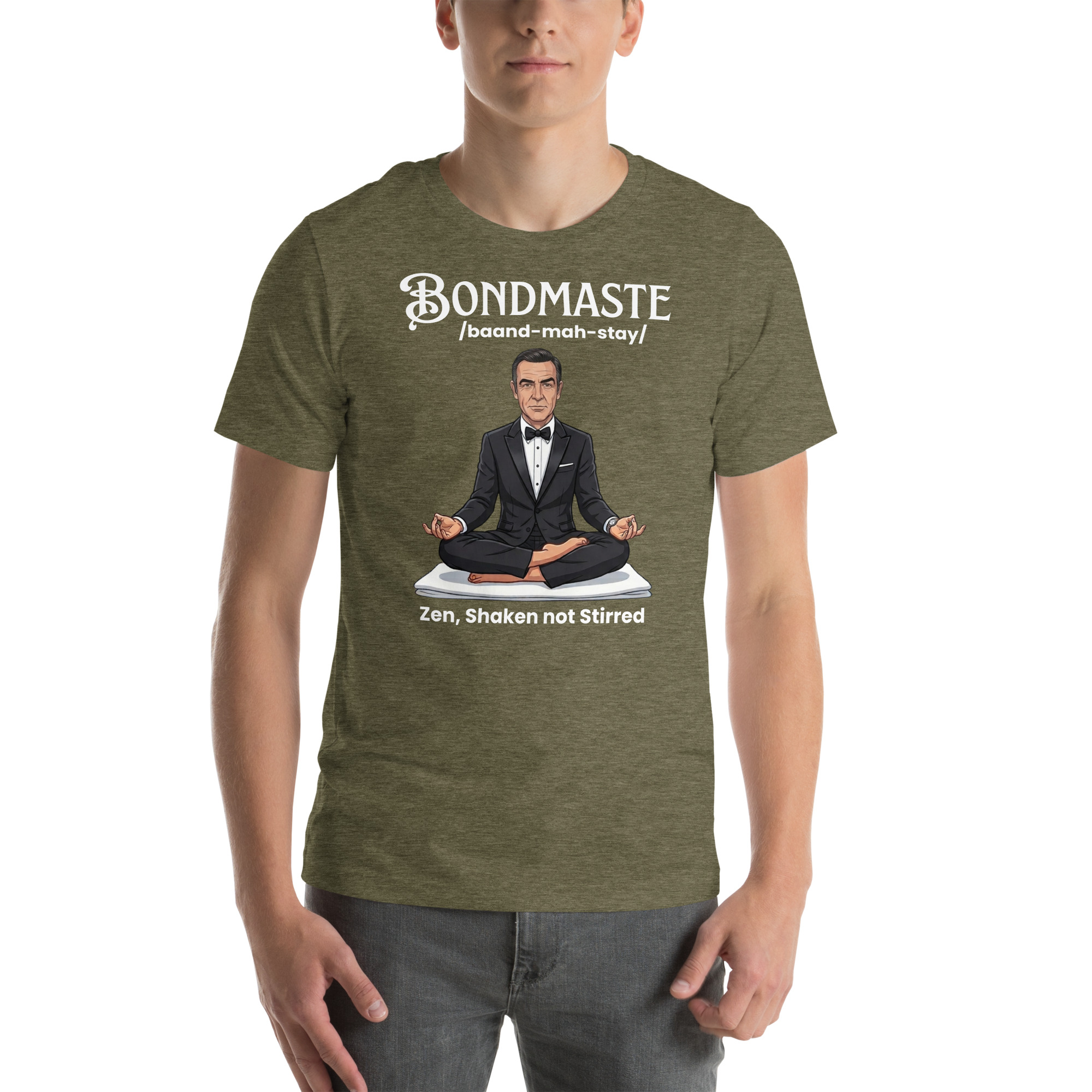 unisex-staple-t-shirt-heather-olive-front-6a7100b5357e5jpg - My Maste