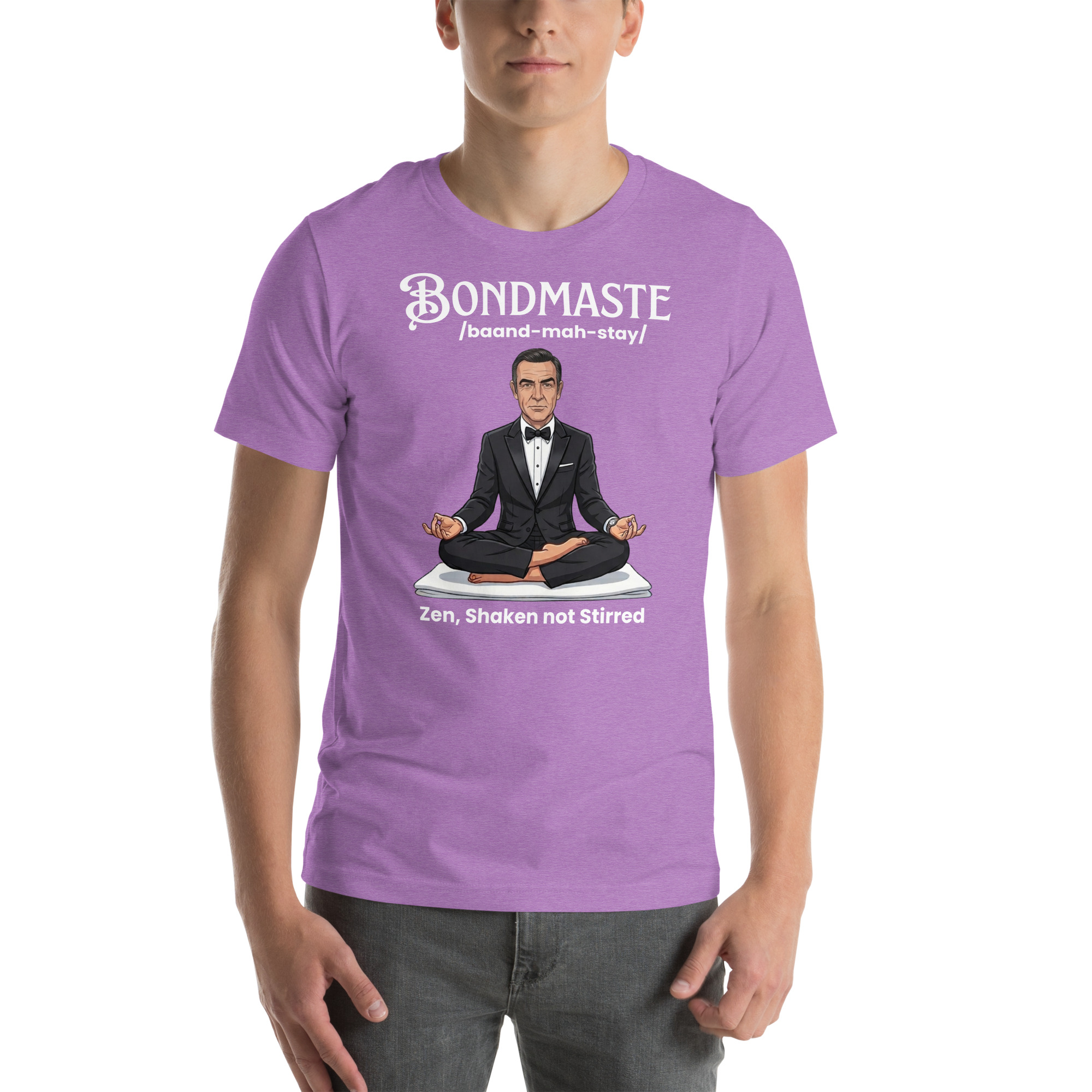 unisex-staple-t-shirt-heather-team-purple-front-6a7100b55e7b9jpg - My Maste