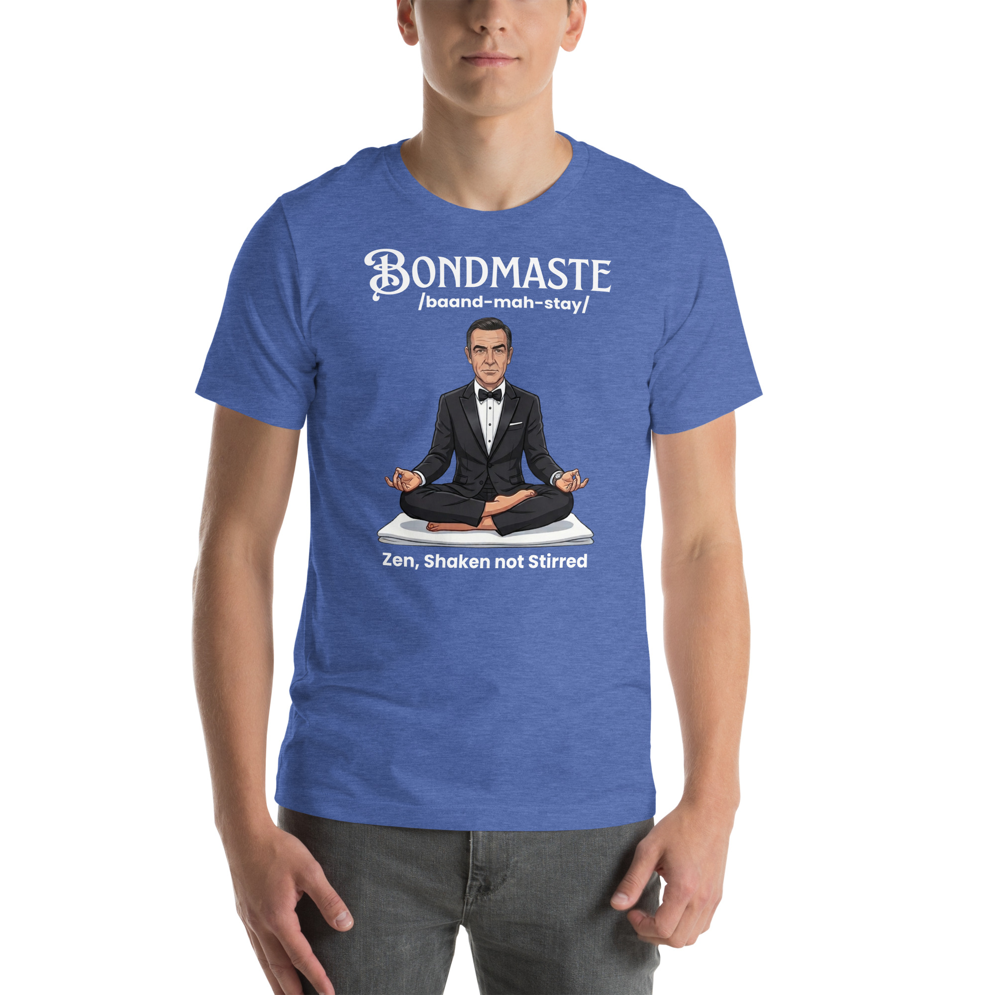 unisex-staple-t-shirt-heather-true-royal-front-6a7100b54436bjpg - My Maste